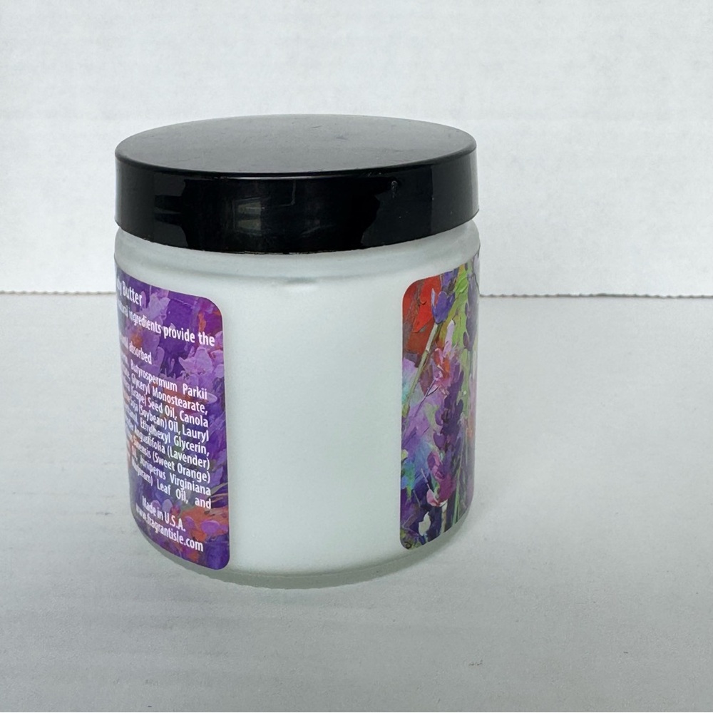 Fragrant Isle Body Butter Lavender Ylang Ylang 4 oz Essential Oils Lotion WI - Picture 4 of 6